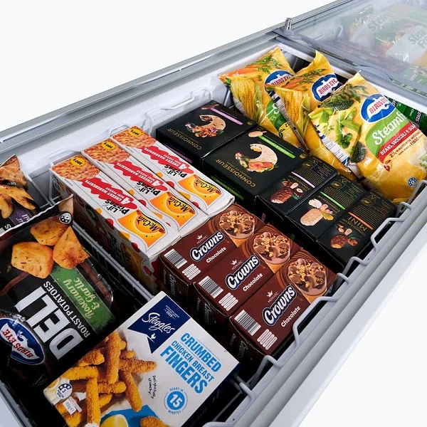 BROMIC FLAT GLASS TOP CHEST FREEZER 675 LITRE