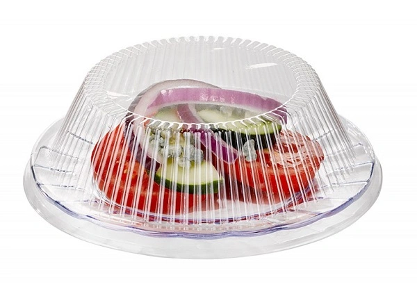 ALADDIN 165mm SIDE DISH ROUND SIDE PLATE CLEAR 80/CTN