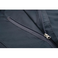 CHEF WORKS MENS HARTFORD BLUE ZIPPER JACKET