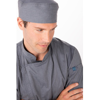 CHEF WORKS MENS SPRINGFIELD INK BLUE ZIPPER JACKET