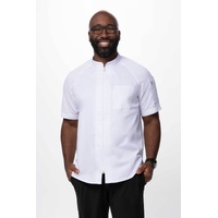 CHEF WORKS MEN'S ARCADIA JACKET COOL VENT WHITE 