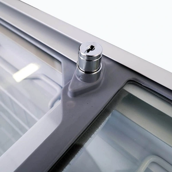 BROMIC FLAT GLASS TOP CHEST FREEZER 675 LITRE
