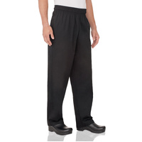 CHEF WORKS BLACK BAGGY PANTS SMALL