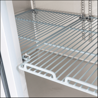 EXQUISITE 4 GLASS DOOR UNDERBENCH FRIDGE 511 LTR