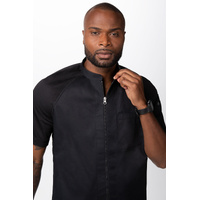 CHEF WORKS MEN'S ARCADIA JACKET COOL VENT BLACK