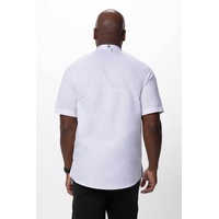 CHEF WORKS MEN'S ARCADIA JACKET COOL VENT WHITE 