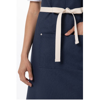 CHEF WORKS BYRON CANVAS CROSS BACK APRON NAVY