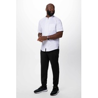 CHEF WORKS MEN'S ARCADIA JACKET COOL VENT WHITE 