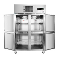 THERMASTER 4 1/2  SOLID DOOR UPRIGHT FREEZER 1000LTR