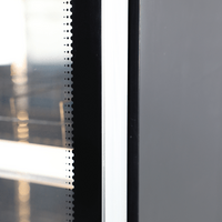 EXQUISITE 3 DOOR UPRIGHT DISPLAY FRIDGE 1100 LITRE