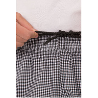 CHEF WORKS SMALL CHECK BAGGY PANTS SM
