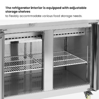 THERMATECH THREE DOOR PREPARATION UNIT WITH CANOPY