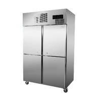 THERMASTER 4 1/2  SOLID DOOR UPRIGHT FREEZER 1000LTR