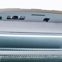 BROMIC SINGLE DOOR UPRIGHT FREEZER W/GLASS DOOR