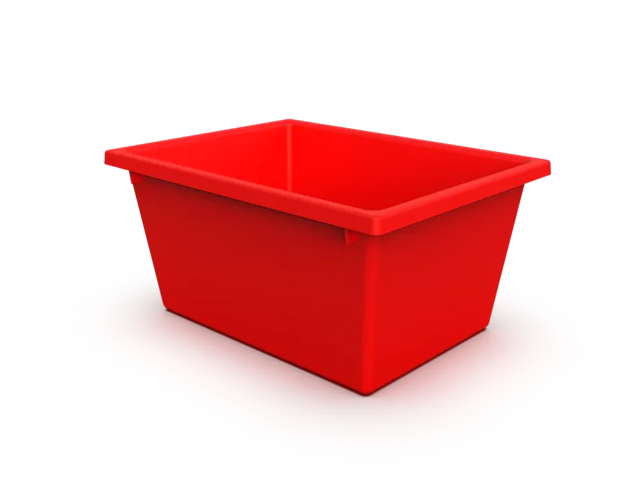 22L Deep Food Safe Storage Crate | Commercial Food Grade Crate