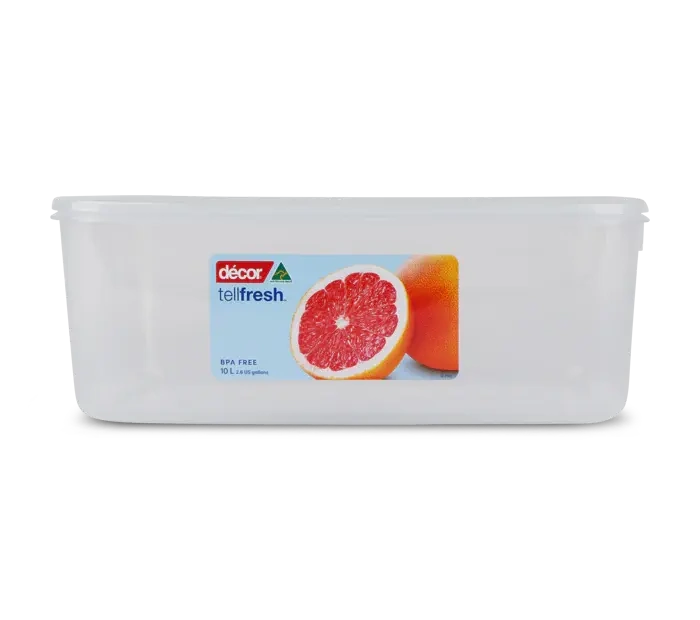 DECOR TELLFRESH OBLONG 10 LITRE