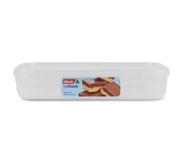 DECOR TELLFRESH SHALLOW OBLONG, 1.75 LTR