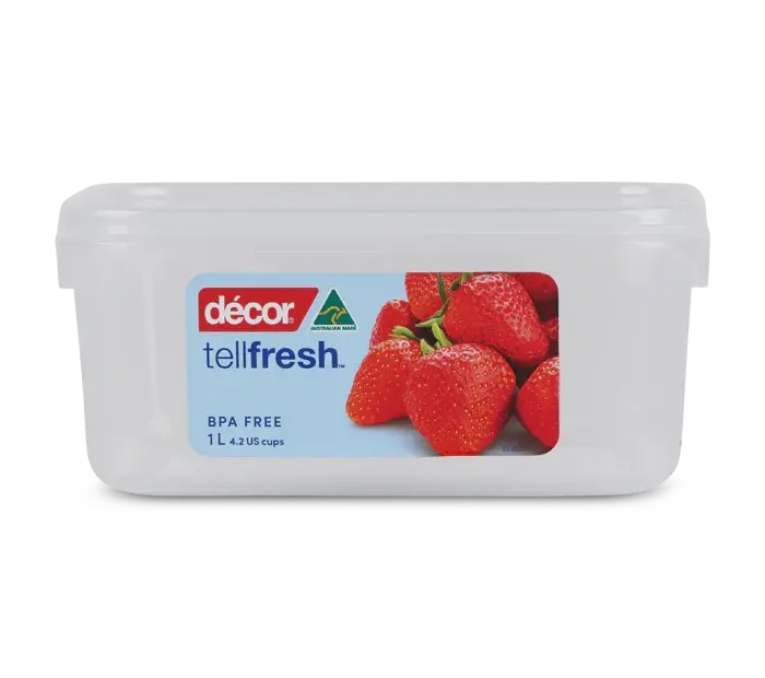 DECOR TELLFRESH OBLONG 1 LITRE