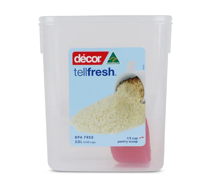 DECOR TELLFRESH TALL OBLONG 3 LITRES