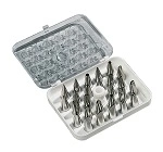 CHEF INOX 26 PIECE DECORATING TUBE SET