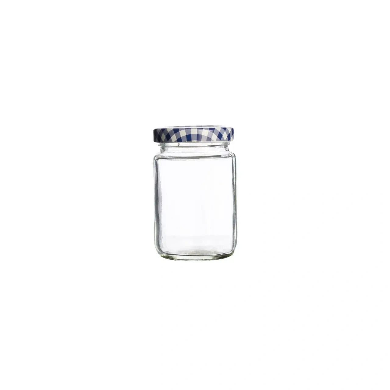 KILNER ROUND TWIST TOP JAR 93ml BLUE LID
