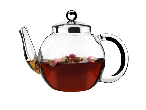 ATHENA LEXI TEAPOT GLASS, WITH STRAINER  600ml