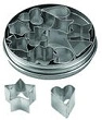 CHEF INOX CUTTER SET ASPIC 12pc SIZE: 20mm