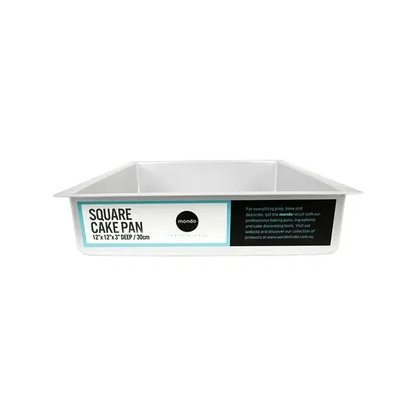 MONDO PRO CAKE PAN SQUARE 12 / 30x7.5cm"