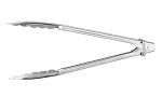 CHEF INOX UTILITY TONG W/ CLIP 24cm