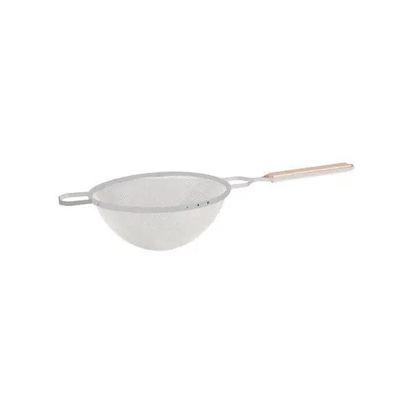 METALTEX STRAINER MEDIUM TIN MESH 260mm WOOD HANDLE