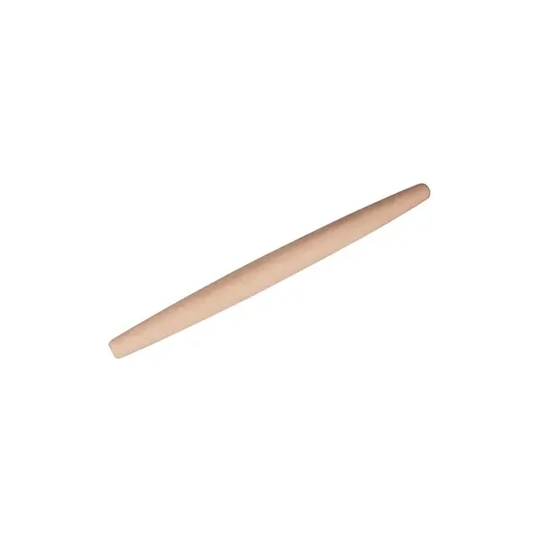 CHEF INOX ROLLING PIN FRENCH 475mm BEECHWOOD TAPERED