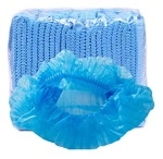 KK DISPOSABLE HAIR NET CRIMPED BLUE 100PC