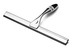 KK STAINLESS STEEL HANDHELD SQUEEGEE 124mm x 165mm
