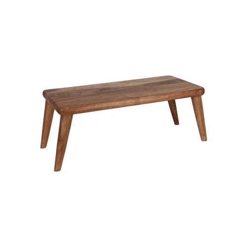 Chef Inox Serve Natural Acacia Rectangular Stand with Legs 510x254x200mm