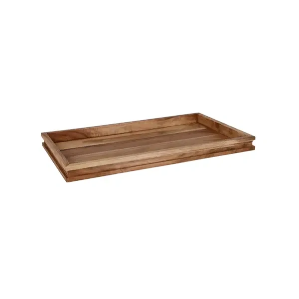 CHEF INOX SERVE DISPLAY TRAY ACACIA GN 1/1
