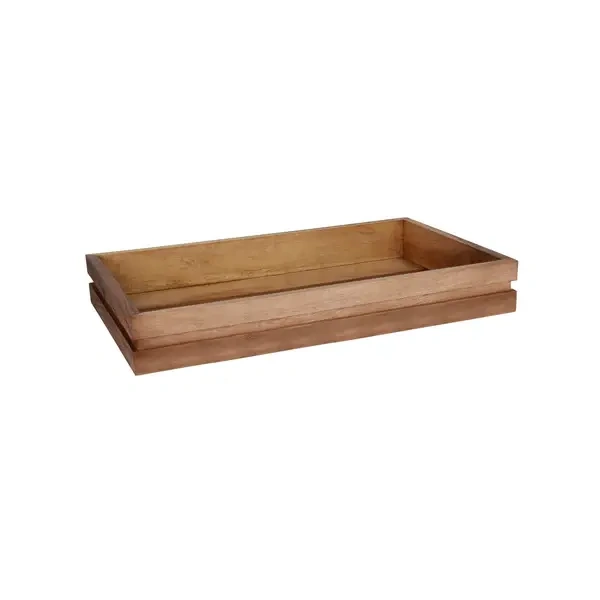 CHEF INOX SERVE NATURAL ACACIA DISPLAY TRAY