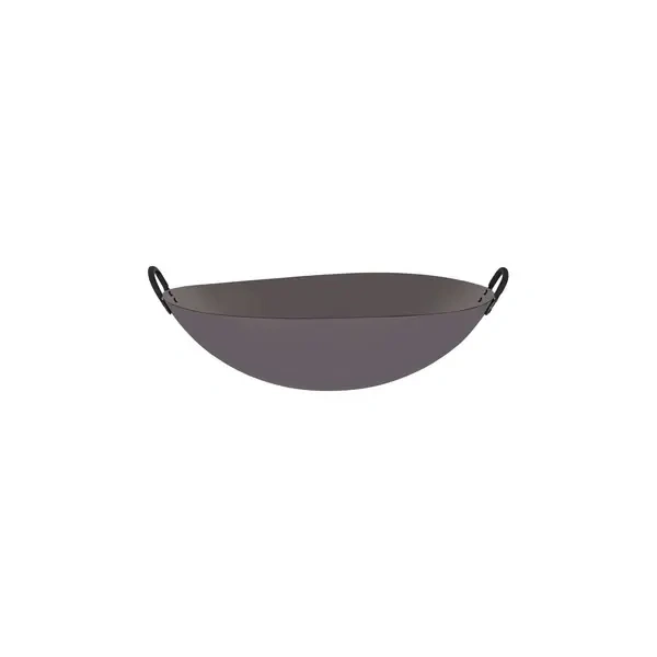 CHEF INOX IRON WOK 350mm / 14