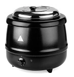 KK SOUP KETTLE / WARMER 10 LTR BLACK  ** DISC. GO TO  419216 **