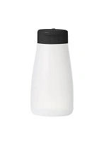 CHEF INOX SOFT SQUEEZE SHAKER BOTTLE WITH BLACK CAP 300ml