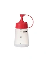 CHEF INOX SOFT SQUEEZE BOTTLE WITH RED CAP 180ml