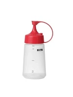CHEF INOX SOFT SQUEEZE BOTTLE WITH RED CAP 300ml