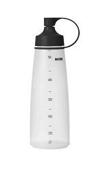 CHEF INOX SOFT SQUEEZE BOTTLE WITH BLACK CAP 550ml