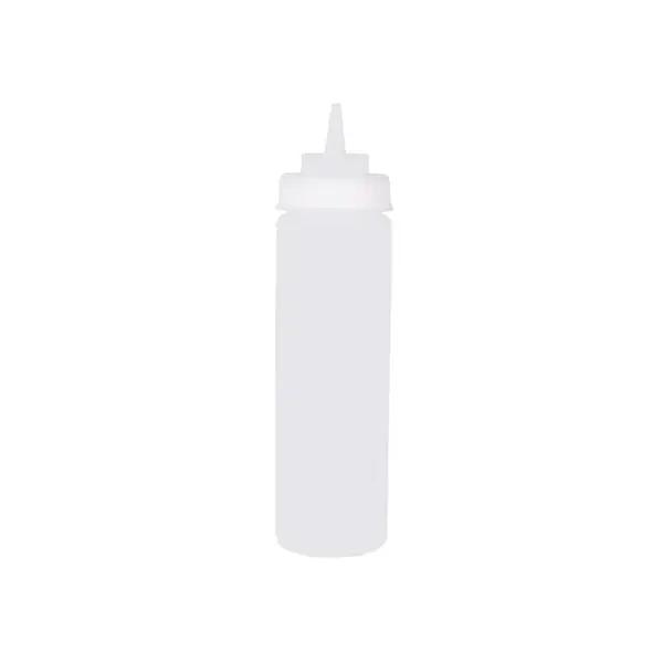CHEF INOX WIDE MOUTH SQUEEZE BOTTLE CLEAR 720ml