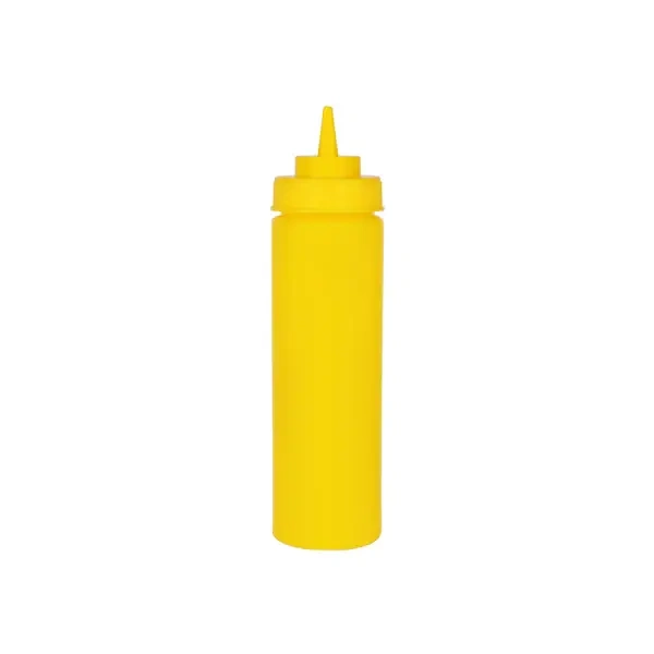 CHEF INOX WIDE MOUTH SQUEEZE BOTTLE YELLOW 720ml
