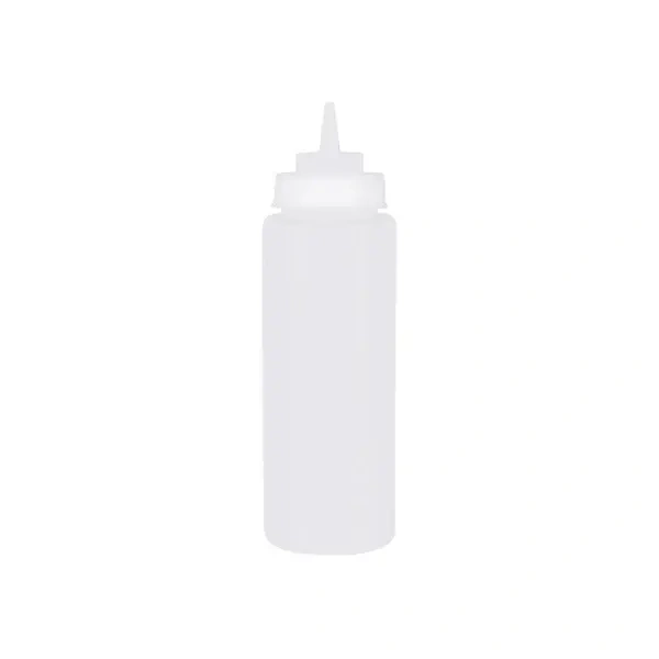 CHEF INOX WIDE MOUTH SQUEEZE BOTTLE CLEAR 950ml