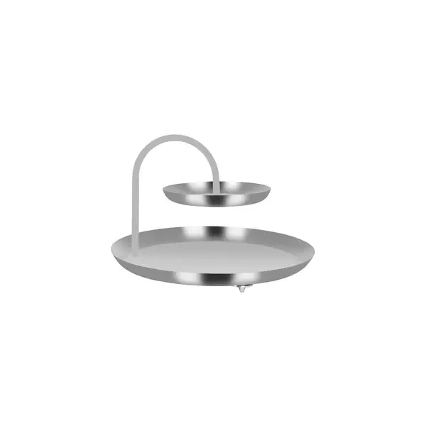 CHEF INOX ROUND 2 TIER SEAFOOD STAND S/ST / IRON