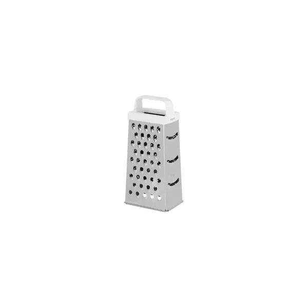 GRATER S/ST 4 SIDED 190x250mm PLASTIC HANDLE 240mm