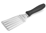 KK S/ST TURNER SLOTTED WITH BLACK HANDLE 