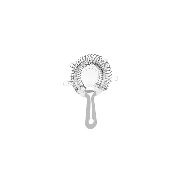 CHEF INOX S/ST HAWTHORN BAR STRAINER