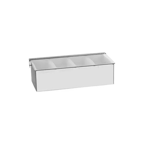 CONDIMENT DISPENSER-S/S 4-COMP